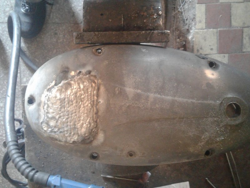 Zvarenie horčíkovej zliatiny JAWA OHW 350 - 1