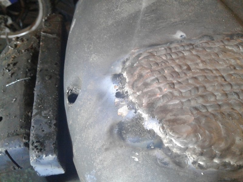 Zvarenie horčíkovej zliatiny JAWA OHW 350 - 2